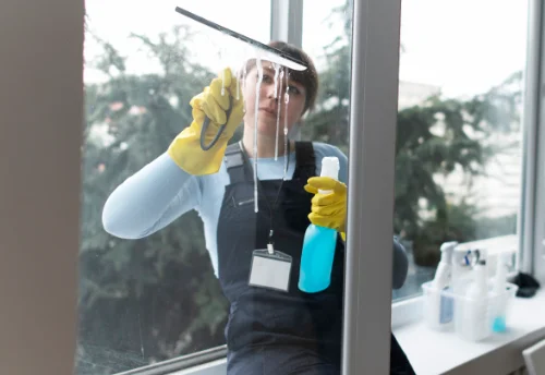 Nettoyage de vitres intérieures et extérieures à Goussonville